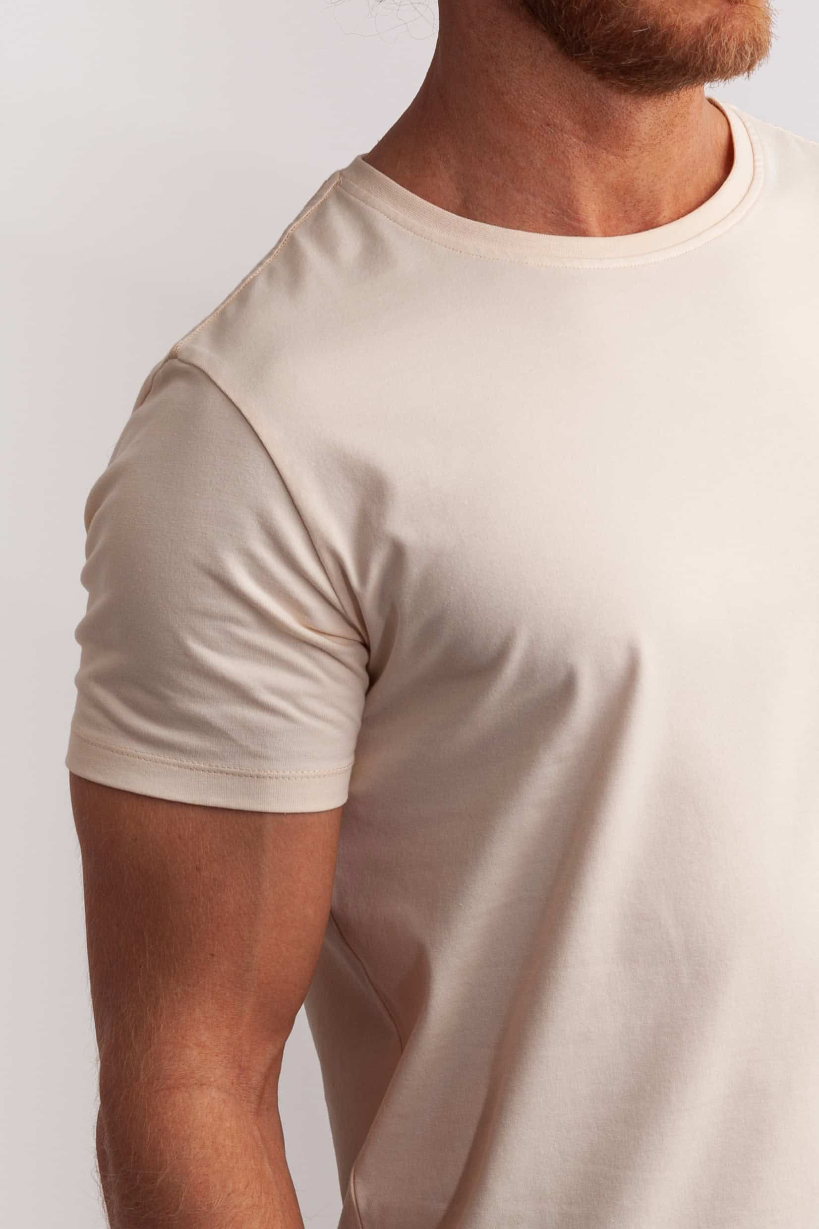 Crew Neck T-Shirt Ivory