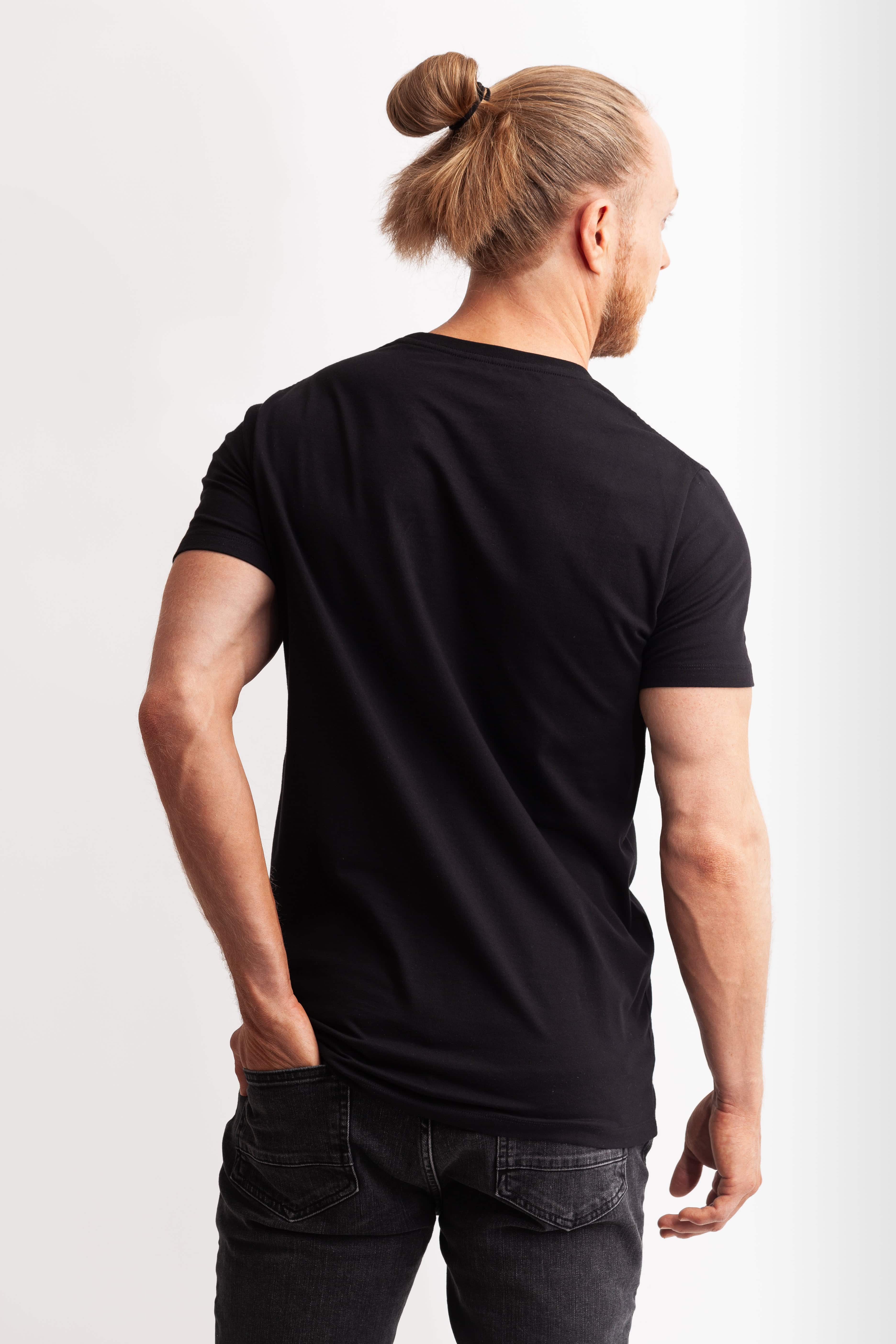 Crew Neck T-Shirt Rich Black