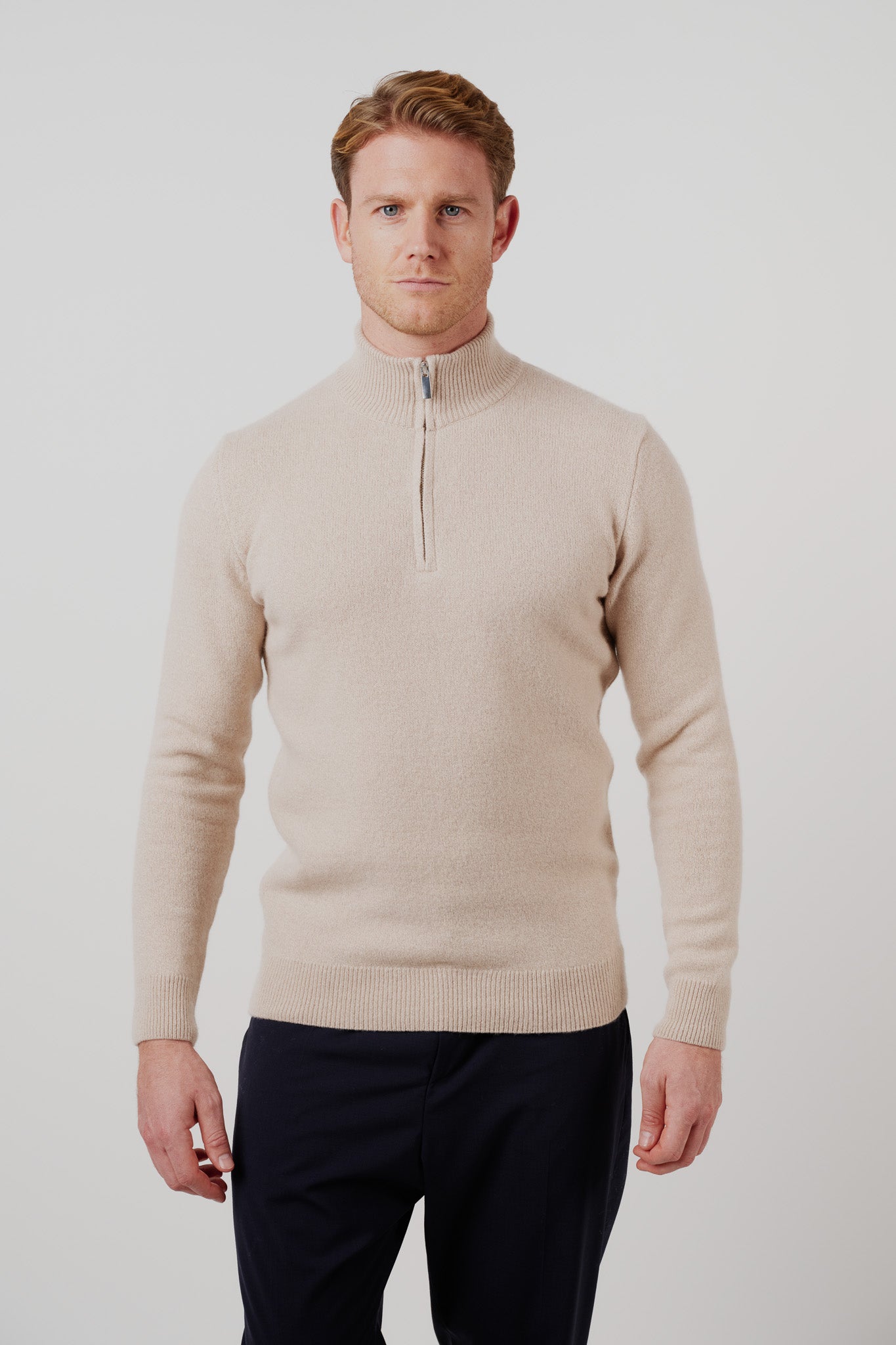 Quarter-Zip Sweater Oat