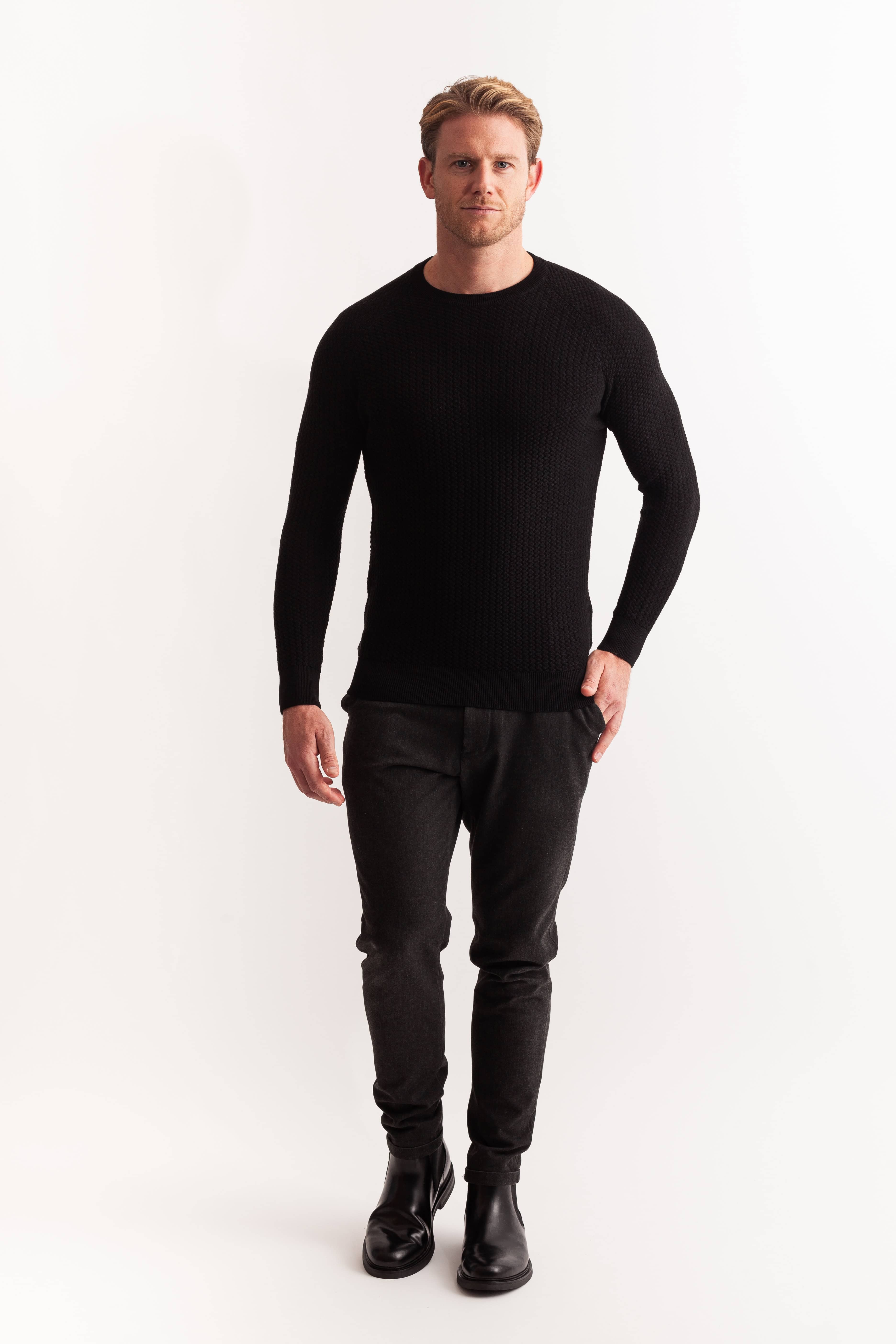 Knit Sweater Black